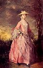 Thomas Gainsborough Mary Countess of Howe painting